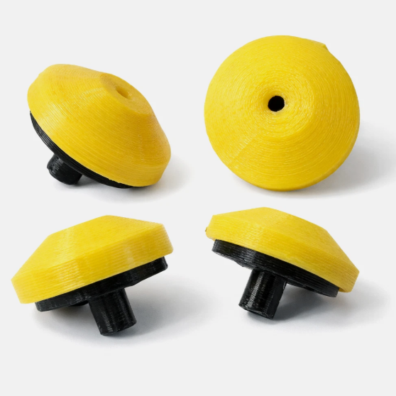 Yellow 80° Cone Spray Nozzles Compatible Cooper Pegler CP3 CP15 4 Pack
